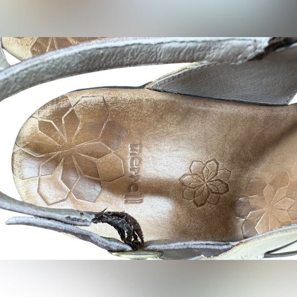 Merrell Micca Silver Lining Sandals Strappy Cream
Leather Flats Ankle Strap - Picture 5 of 8